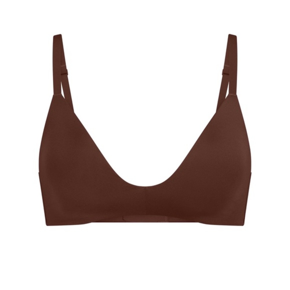 SKIMS Wireless Form T-Shirt Bra - Cocoa -     Size 32D - Picture 1 of 6
